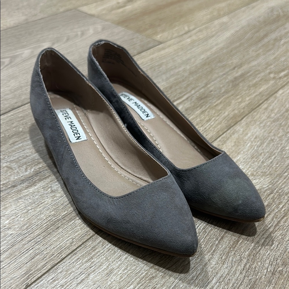 Steve Madden Women's Gray Flats